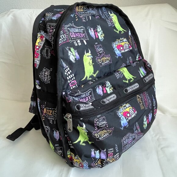 Le Sportsac Monsters, Inc. Mini Basic Backpack - Picture 3 of 12